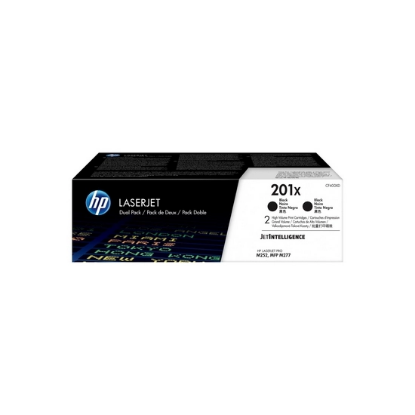 HP CF400XD Toner HP 201X black black 2pack