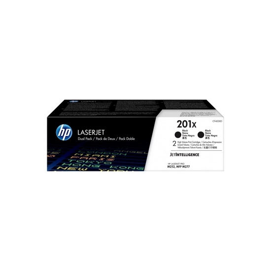 HP CF400XD Toner HP 201X black black 2pack
