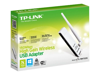 TP-LINK TL-WN722N N150 WiFi High Gain USB Adapter