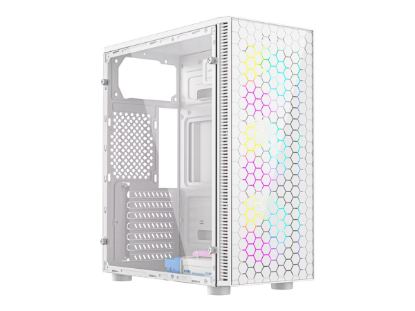 GEMBIRD Gaming ARGB case Fornax 500 white