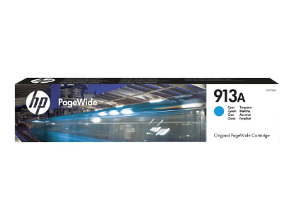 HP 913A - Azurová - originální - PageWide - inkoustová cartridge