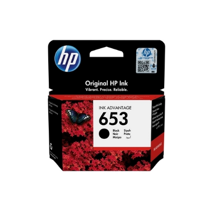 Obrázek HP 653 Black Original Ink Advantage Cartridge