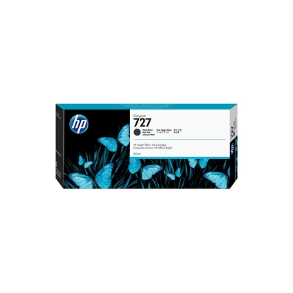 HP C1Q12A Ink HP 727 Matte Black 300ml