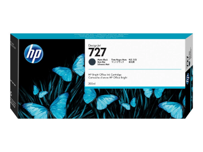 HP C1Q12A Ink HP 727 Matte Black 300ml