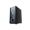 Gembird Fornax 1500RGB - Mid tower - ATX - boční panel s oknem (akryl) 