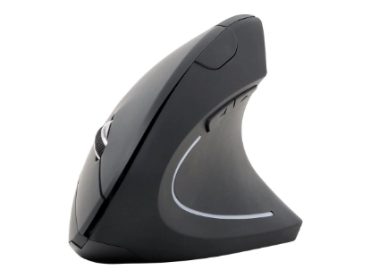 GEMBIRD MUSW-ERGO-01 Ergonomic wireless optical mouse 1600DPI USB black