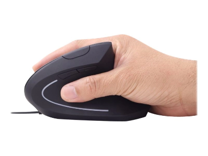 GEMBIRD MUS-ERGO-01 Ergonomic 6-button optical mouse 3200DPI 