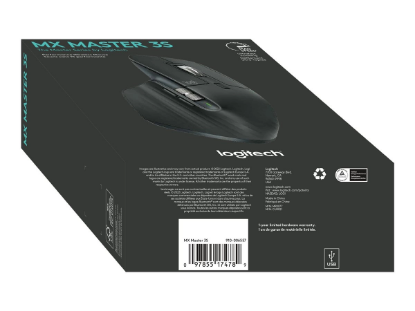 Logitech MX Master 3S Performance Wireless Mouse - Graphite