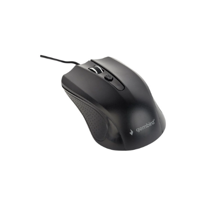 GEMBIRD MUS-4B-01 optical mouse 1200DPI USB Black