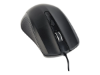 GEMBIRD MUS-4B-01 optical mouse 1200DPI USB Black