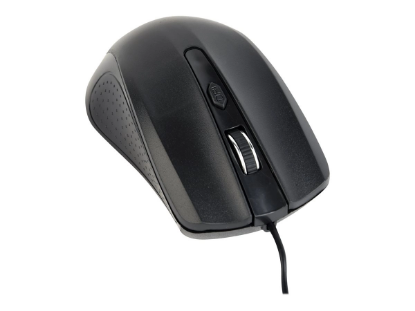 GEMBIRD MUS-4B-01 optical mouse 1200DPI USB Black