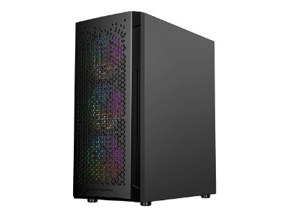 GEMBIRD Gaming ARGB computer case Fornax 400X black