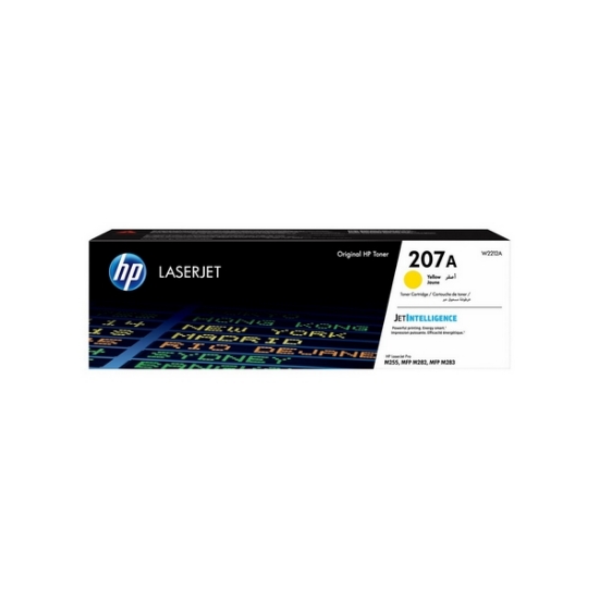 HP 207A  originální toner LaserJet  Žlutá 