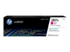 HP 207A  originální toner LaserJet  Purpurová