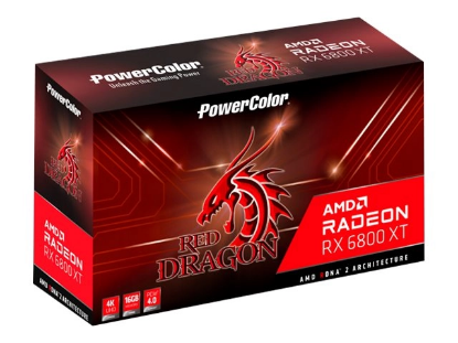 POWERCOLOR Red Dragon AMD Radeon RX 6800 XT 16GB