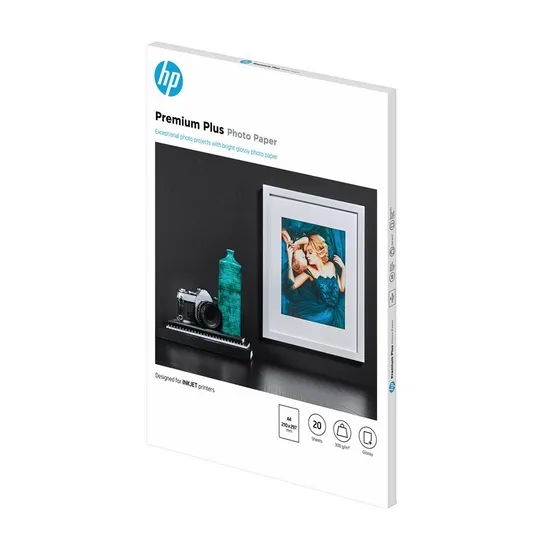 HP CR672A Premium Plus Glossy Photo Paper white 300g