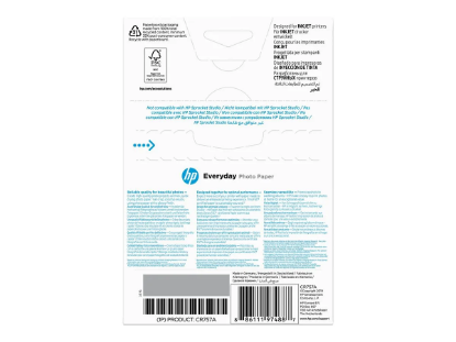 HP Everyday Glossy photo paper white 200g