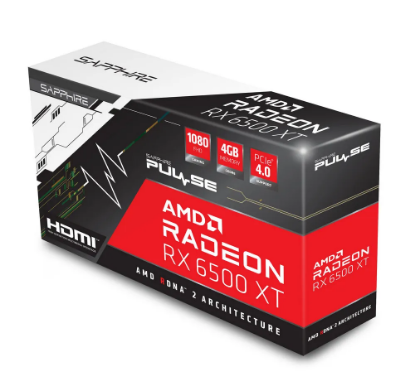 SAPPHIRE PULSE AMD Radeon RX 6500 XT